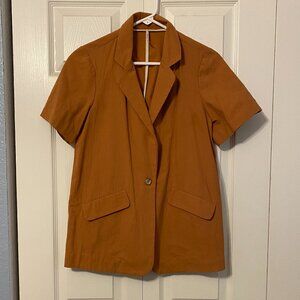 Free People: Short-sleeved Blazer